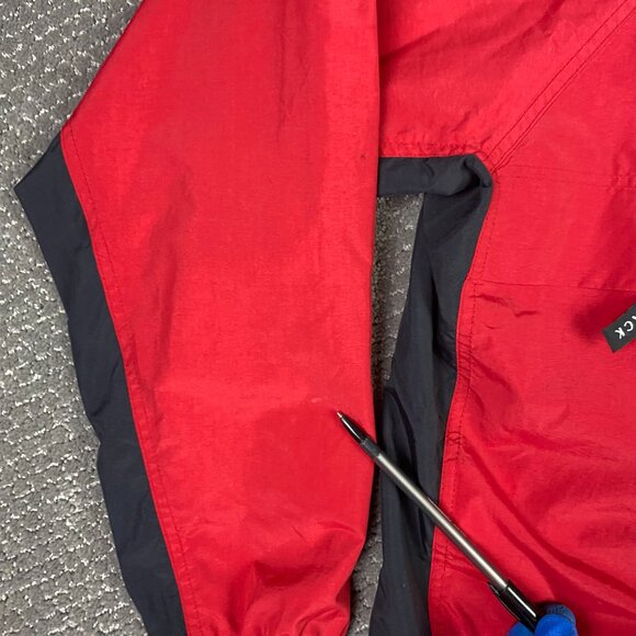 Honda Red Riders Club Anorak Windbreaker Jacket Men's Medium EZEM  System Hooded - Picture 10 of 16